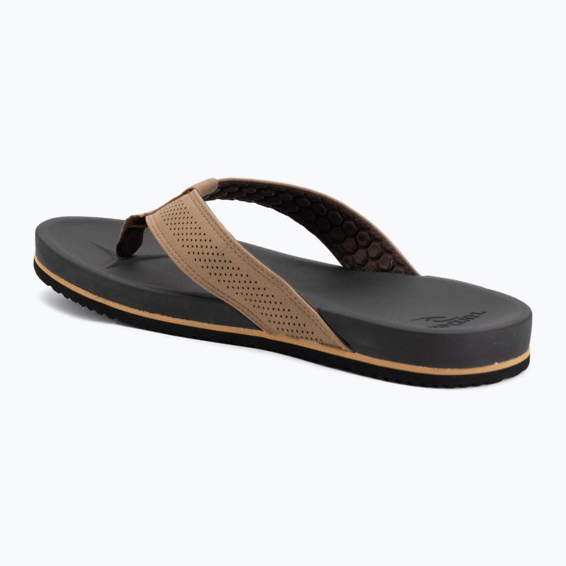 Șlapi pentru bărbați Rip Curl Chiba Bloom Open Toe brown/black 3