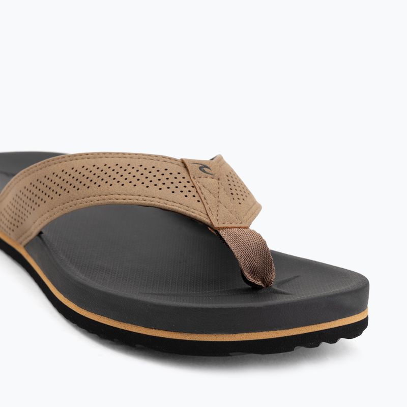 Șlapi pentru bărbați Rip Curl Chiba Bloom Open Toe brown/black 7