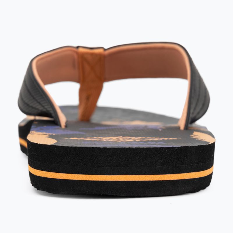 Papuci pentru bărbați  Rip Curl Ripper Bloom black/orange 6