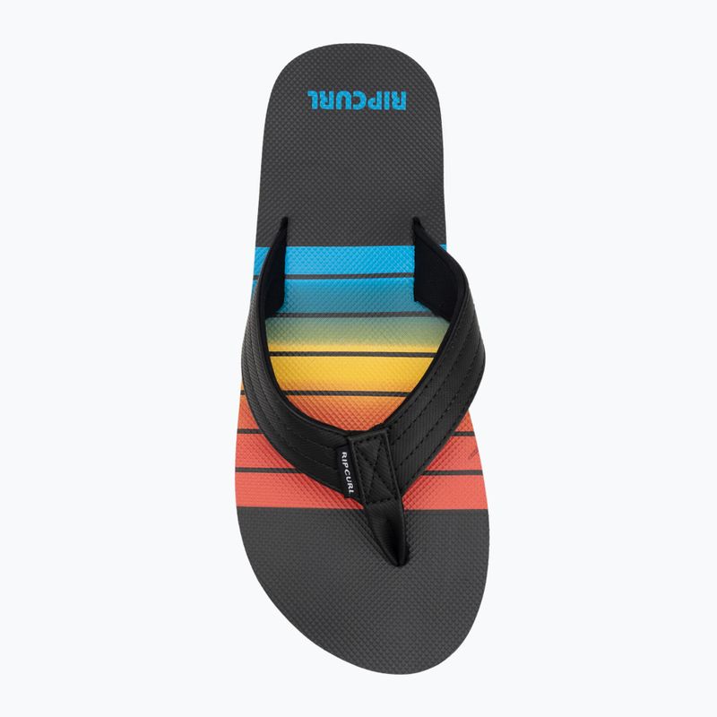 Papuci pentru bărbați  Rip Curl Ripper Bloom black/red 5