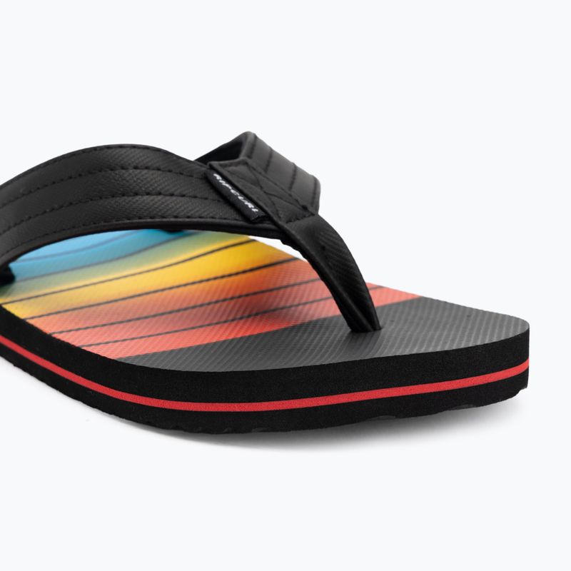 Papuci pentru bărbați  Rip Curl Ripper Bloom black/red 7