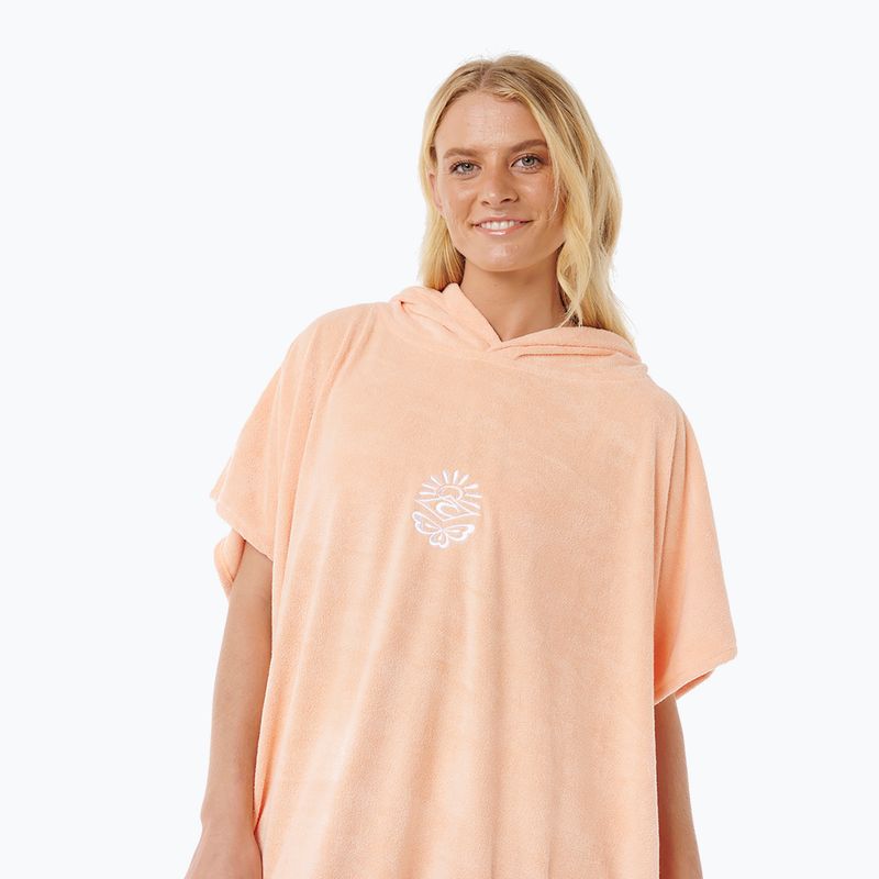 Poncho pentru femei Rip Curl Classic Surf Hooded bright peach 5