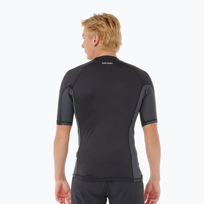 Tricou de înot pentru bărbați Rip Curl Waves Upf Perf black 3