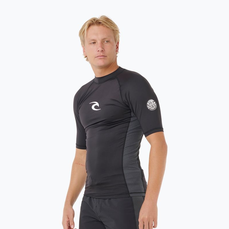 Tricou de înot pentru bărbați Rip Curl Waves Upf Perf black 4