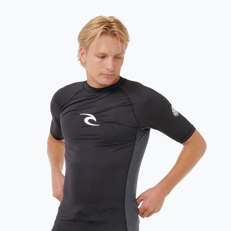 Tricou de înot pentru bărbați Rip Curl Waves Upf Perf black 5