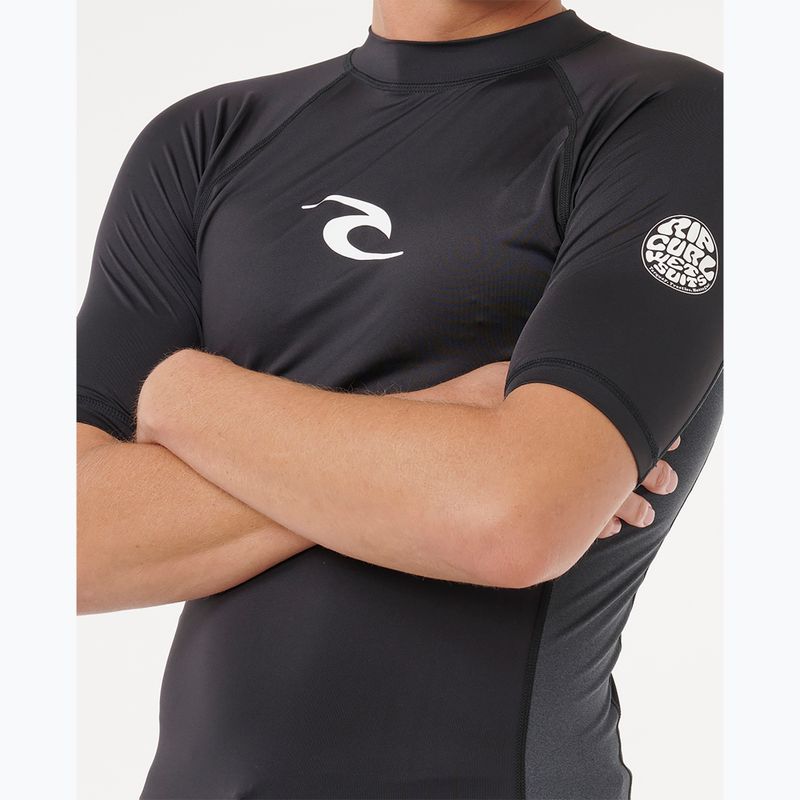 Tricou de înot pentru bărbați Rip Curl Waves Upf Perf black 6