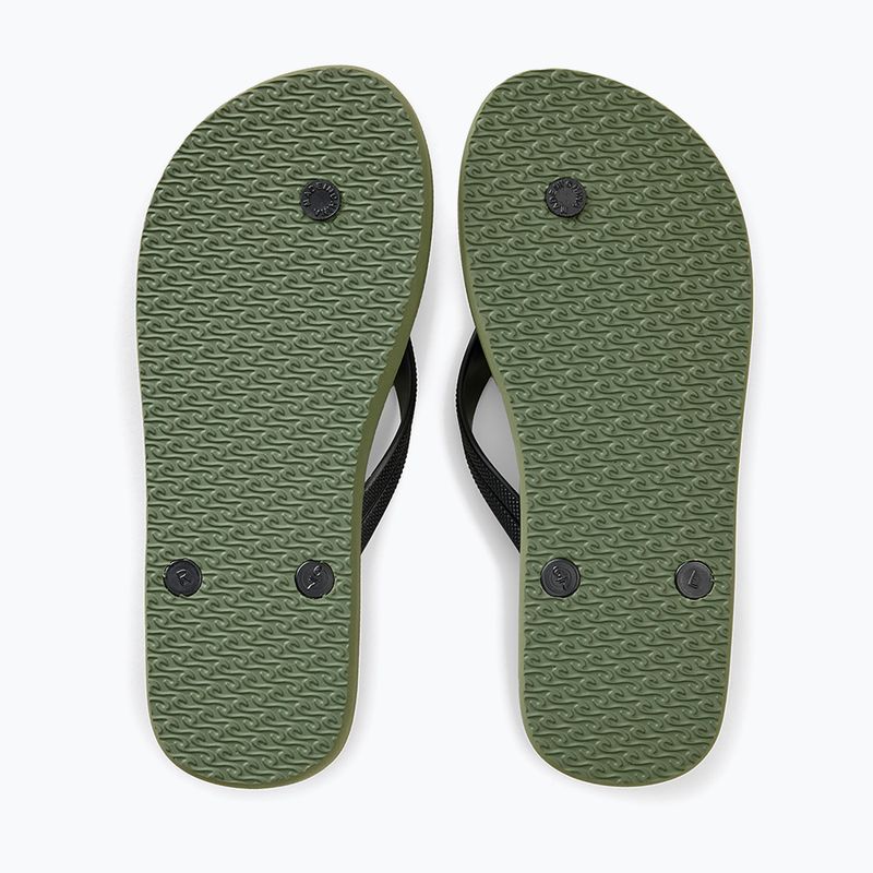 Șlapi pentru copii Rip Curl Sessions Bloom Open Toe olive 4
