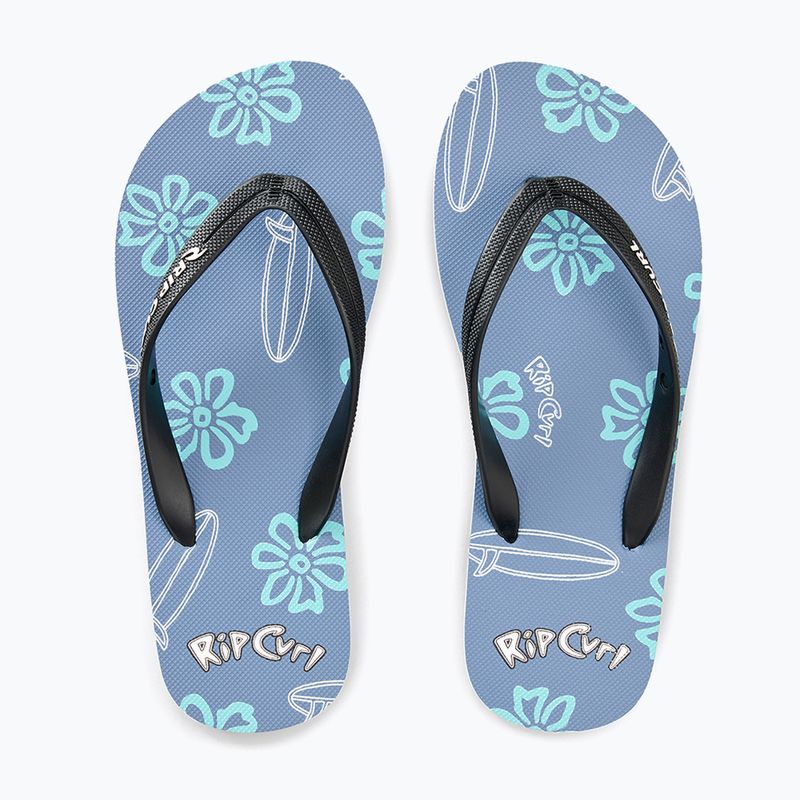 Șlapi pentru copii Rip Curl Sessions Bloom Open Toe faded denim 5
