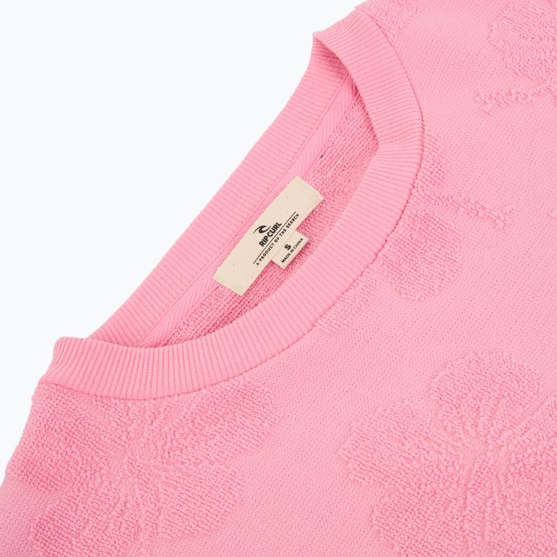 Bluză pentru femei Rip Curl Paradise Terry Crew pink 3