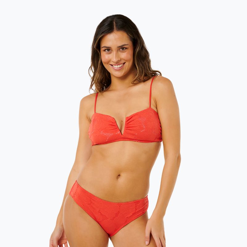 Top de costum de baie Rip Curl Oasis Multi Fit Bandeau red 5