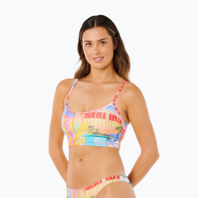 Top de costum de baie Rip Curl Hotel Malibu Multi Fit Tank multico 4