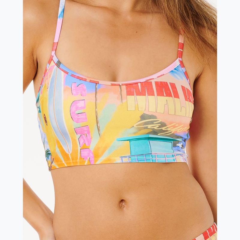 Top de costum de baie Rip Curl Hotel Malibu Multi Fit Tank multico 5