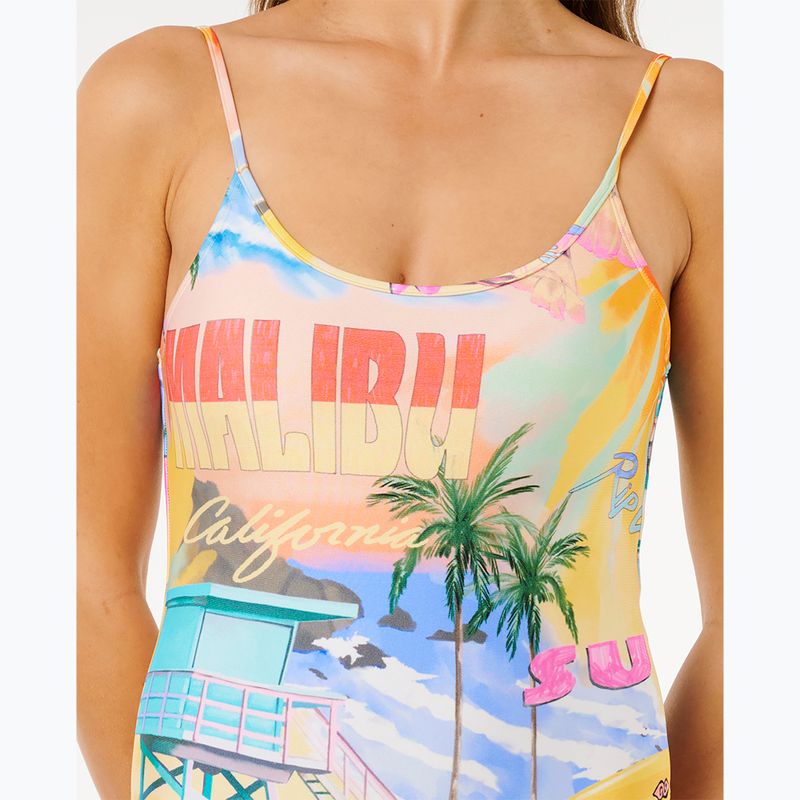 Costum de baie întreg pentru femei Rip Curl Hotel Malibu Cheeky multicolor 6