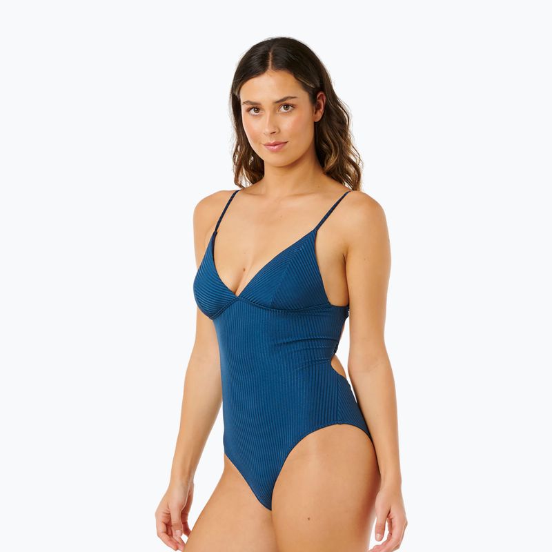 Costum de baie întreg pentru femei Rip Curl Luxe Surf Good dark navy 4