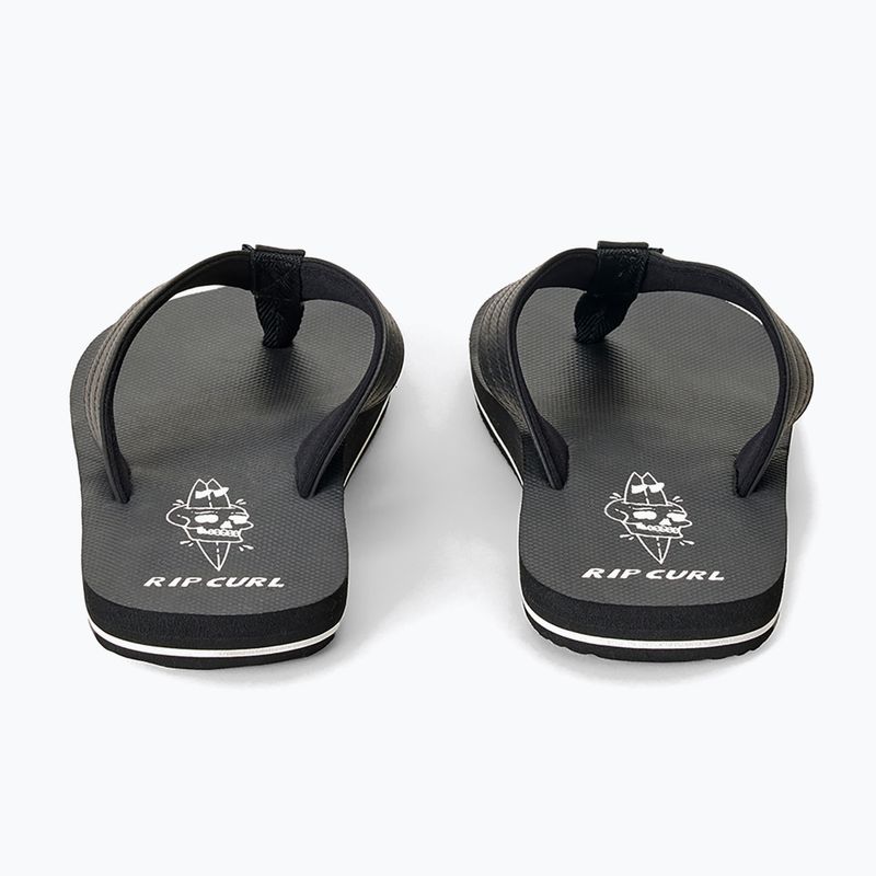 Șlapi pentru copii Rip Curl Ripper 2 Bloom black/white 3