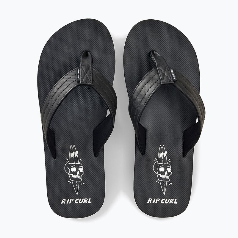 Șlapi pentru copii Rip Curl Ripper 2 Bloom black/white 5