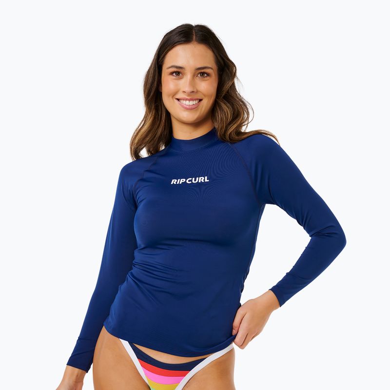 Longsleeve de înot pentru femei Rip Curl Classic Surf UPF Rashguard dark navy 5