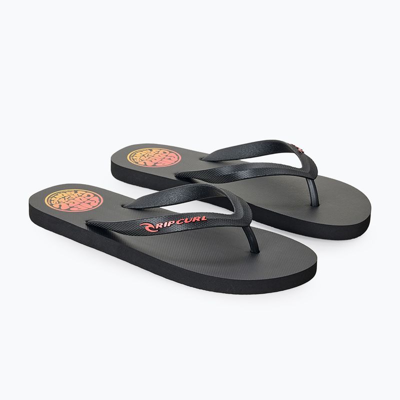 Șlapi pentru bărbați Rip Curl Icons of Surf Bloom Open Toe black/orange 2