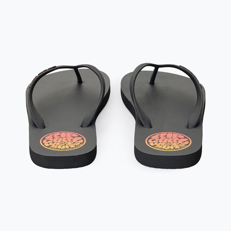 Șlapi pentru bărbați Rip Curl Icons of Surf Bloom Open Toe black/orange 3