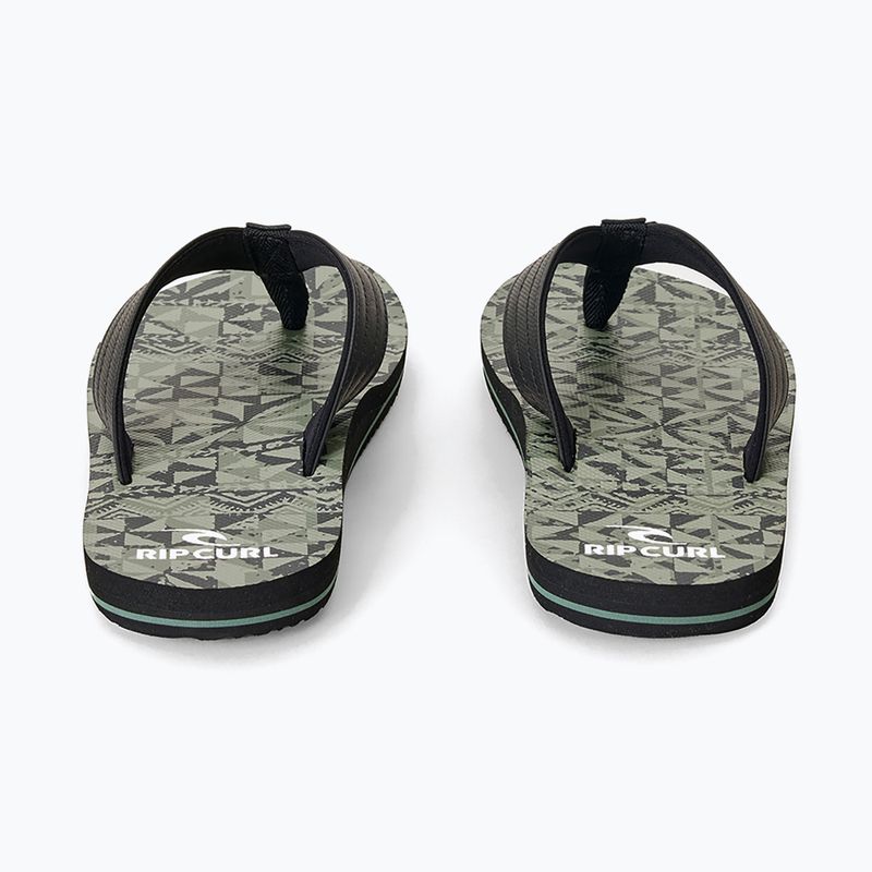Șlapi pentru bărbați Rip Curl Ripper Bloom military green 3