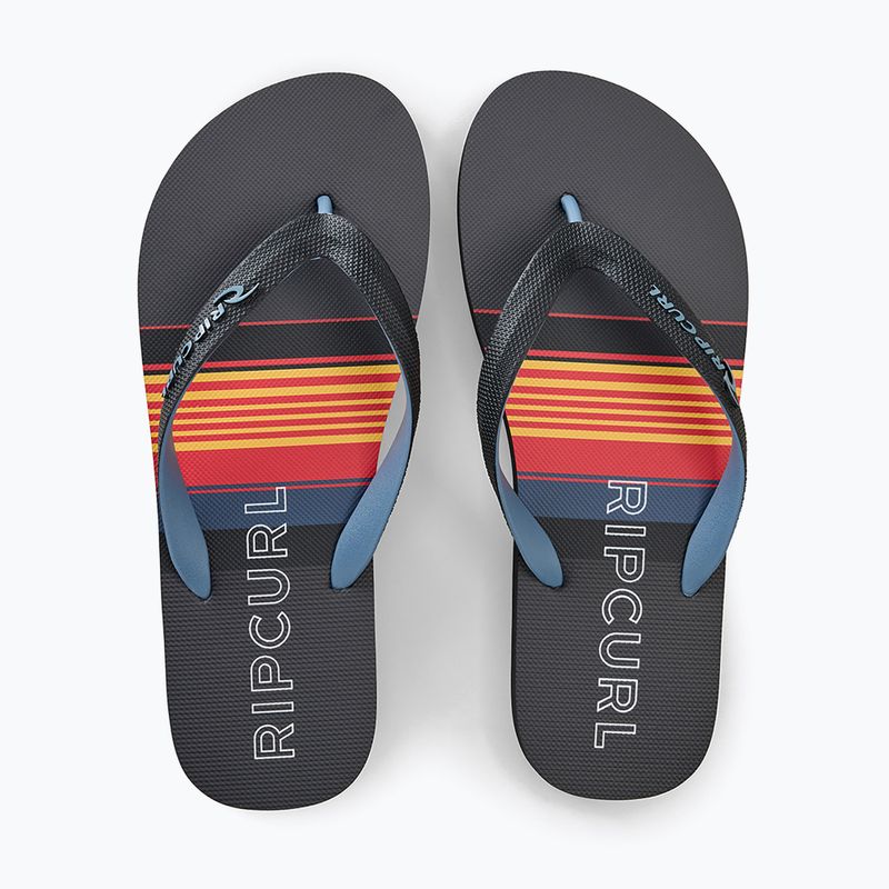 Șlapi pentru bărbați Rip Curl Daybreaker Bloom Open Toe black 5