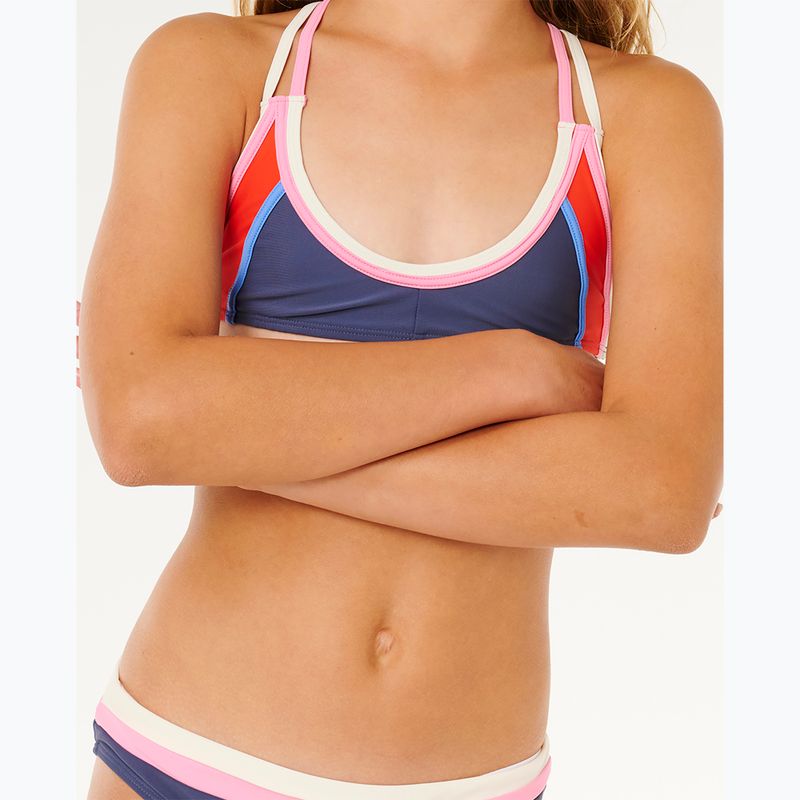 Costum de baie din două piese pentru copii Rip Curl Surf Revival Bikini navy 6