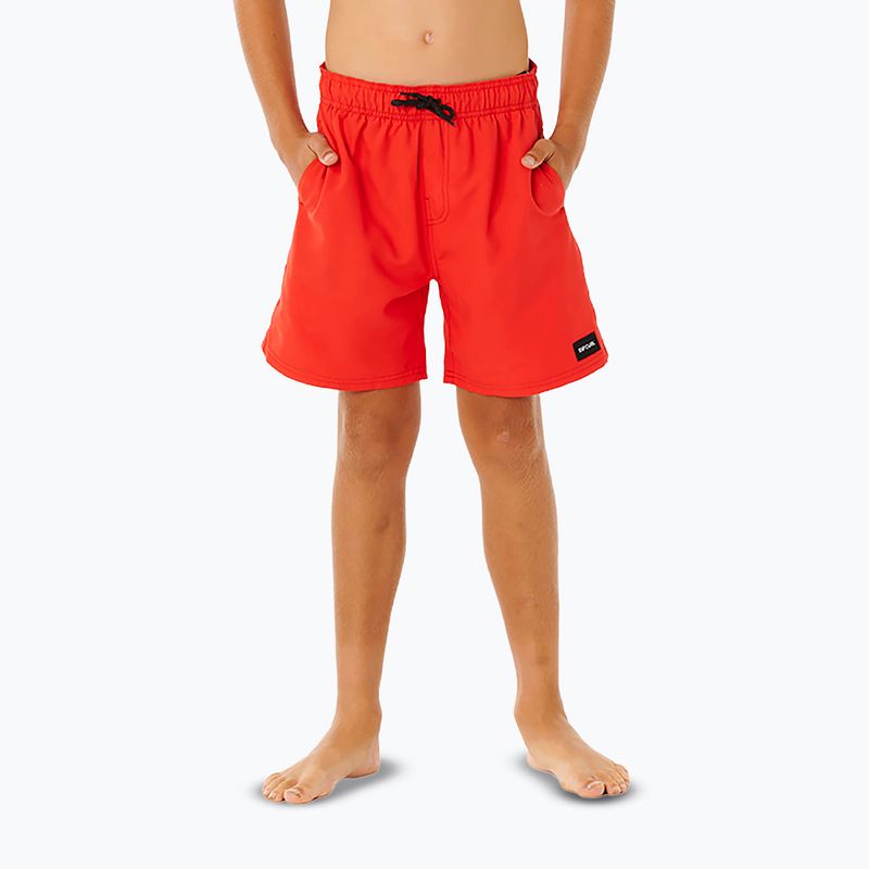 Pantaloni scurți de baie pentru copii Rip Curl Offset Volley red 13