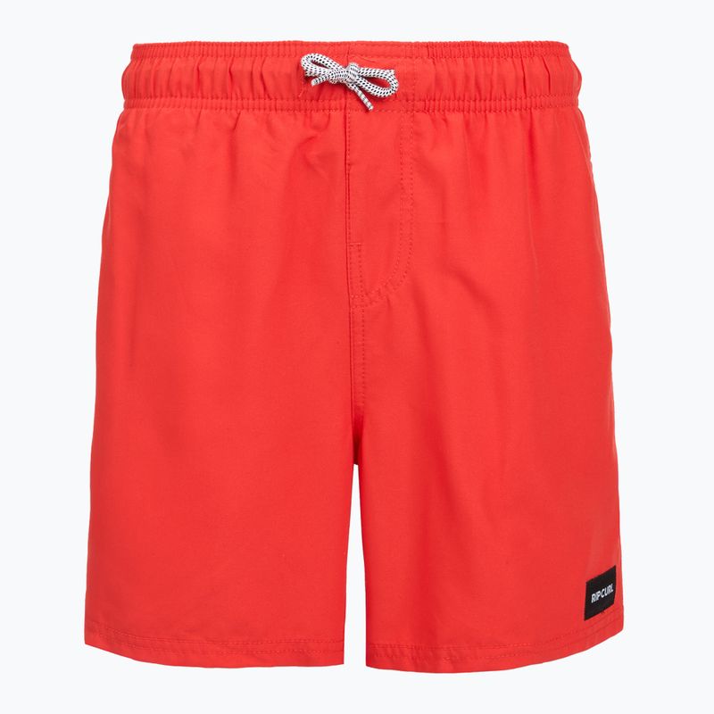 Pantaloni scurți de baie pentru copii Rip Curl Offset Volley red 7
