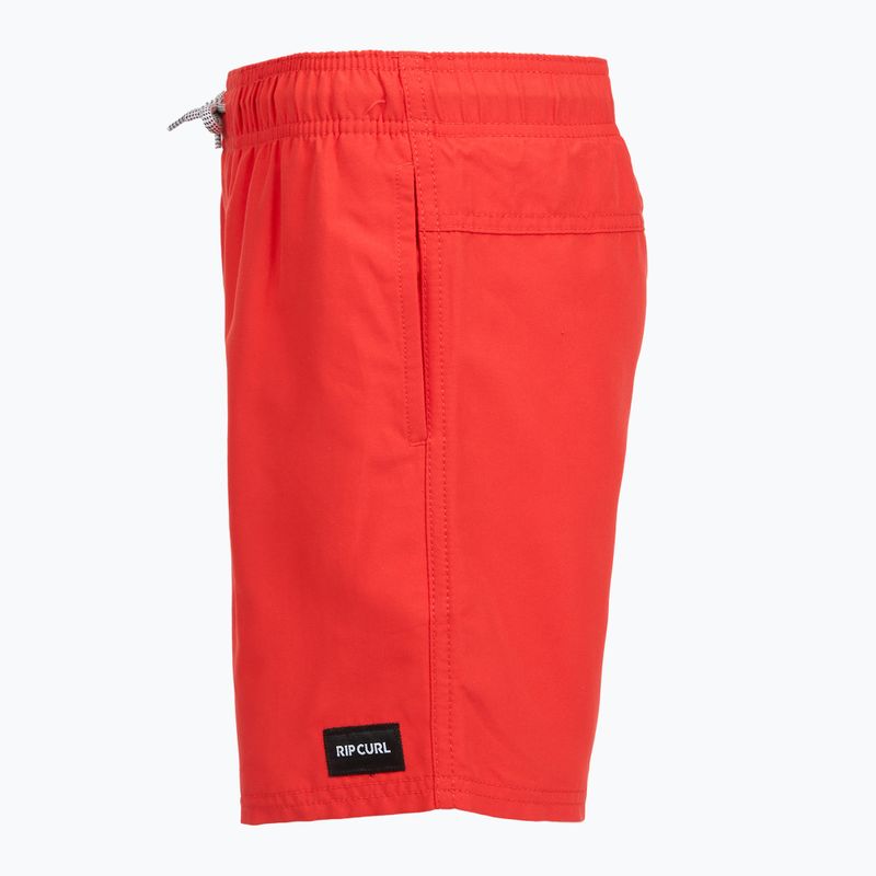 Pantaloni scurți de baie pentru copii Rip Curl Offset Volley red 9