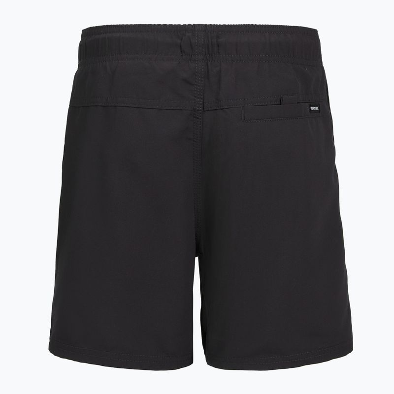 Pantaloni scurți de baie pentru copii Rip Curl Offset Volley black 2