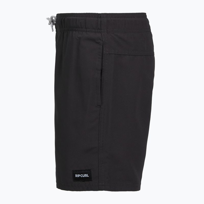 Pantaloni scurți de baie pentru copii Rip Curl Offset Volley black 3