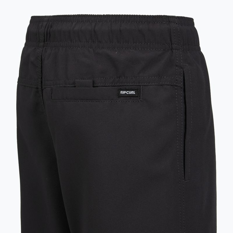 Pantaloni scurți de baie pentru copii Rip Curl Offset Volley black 4