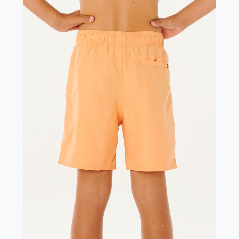 Pantaloni scurți de baie pentru copii Rip Curl Offset Volley mandarin set 3