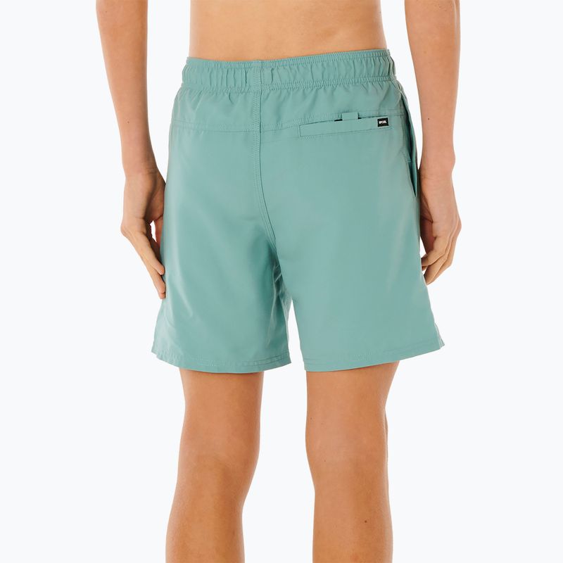 Pantaloni scurți de baie pentru copii Rip Curl Offset Volley blue lagoon 3