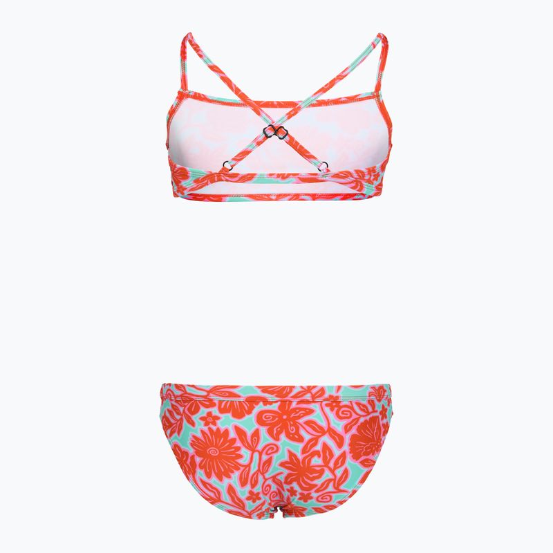 Costum de baie din două piese pentru copii Rip Curl Sunshine Squad 3P Set bright red 8
