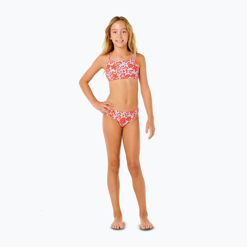 Costum de baie din două piese pentru copii Rip Curl Sunshine Squad 3P Set bright red 2