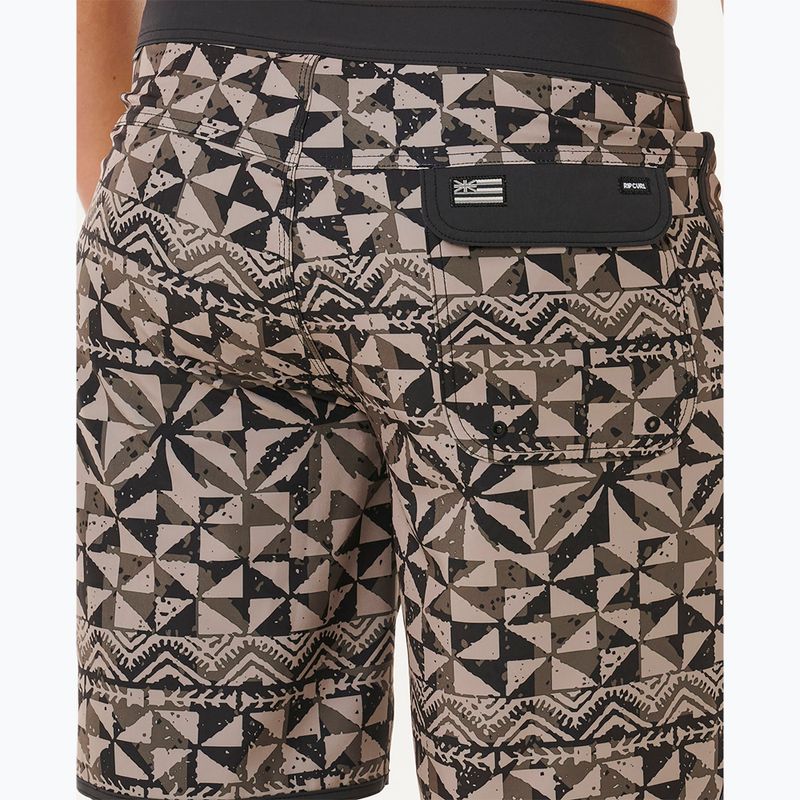 Pantaloni scurți de baie pentru bărbați Rip Curl Mirage Big Tapa military green 6