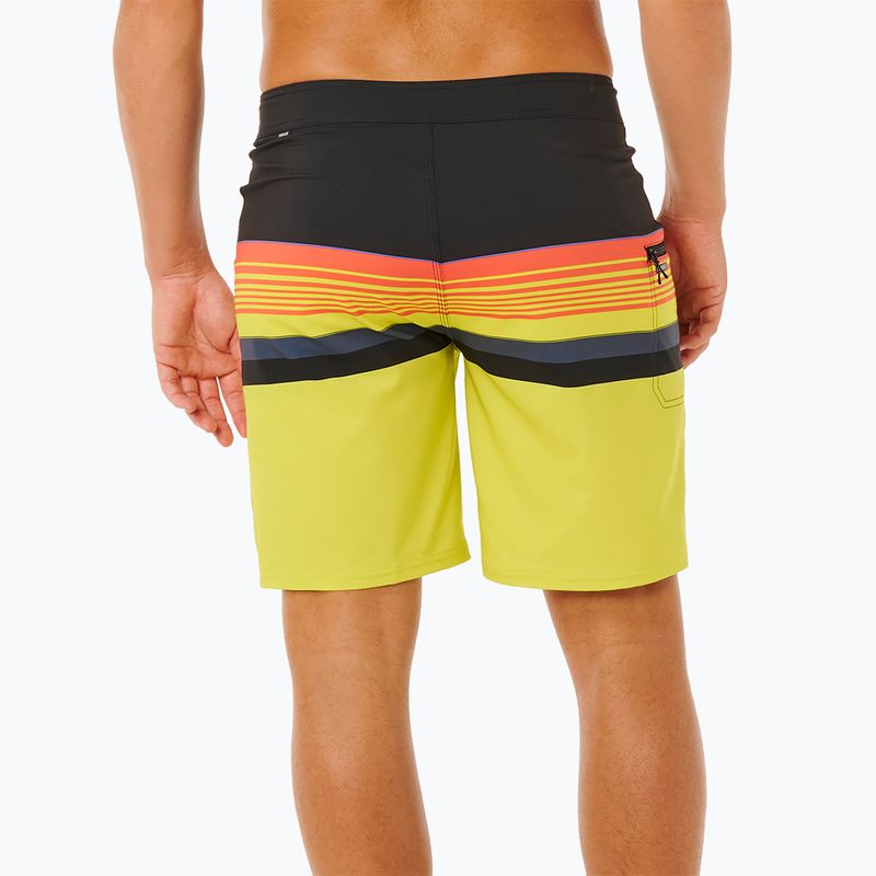 Pantaloni scurți de baie pentru bărbați Rip Curl Mirage Day Breaker 19 neon lime 3
