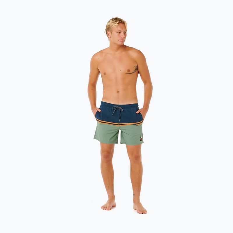 Pantaloni scurți de baie pentru bărbați Rip Curl Combine Volley moss 2