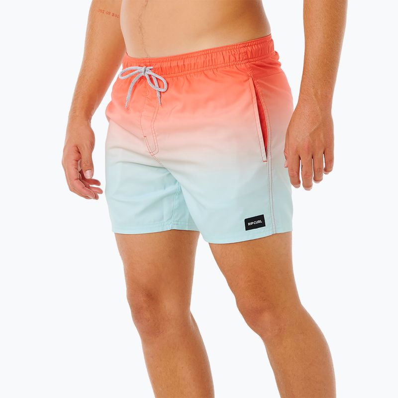 Pantaloni scurți de baie pentru bărbați Rip Curl Offset Fade Volley aqua 4
