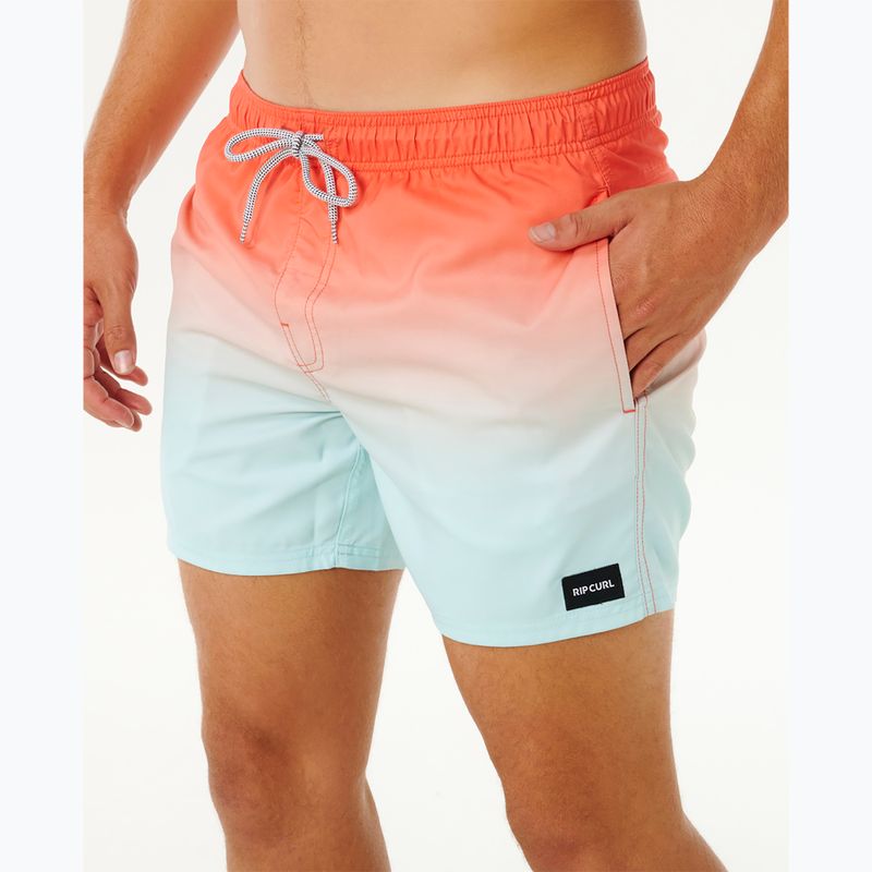Pantaloni scurți de baie pentru bărbați Rip Curl Offset Fade Volley aqua 5