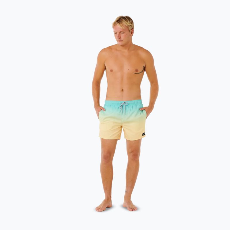 Pantaloni scurți de baie pentru bărbați Rip Curl Offset Fade Volley aqua 2
