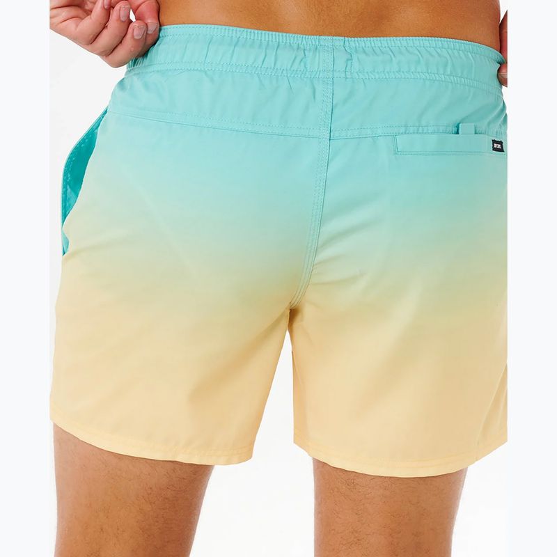 Pantaloni scurți de baie pentru bărbați Rip Curl Offset Fade Volley aqua 6