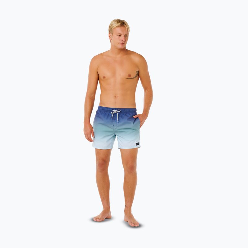 Pantaloni scurți de baie pentru bărbați Rip Curl Offset Fade Volley light navy 2