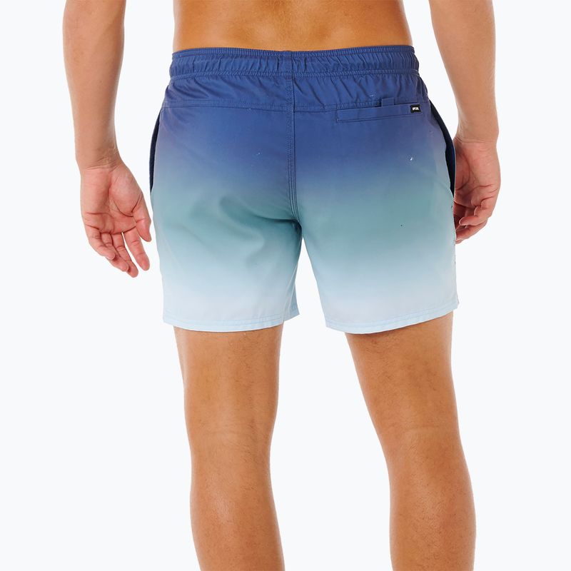 Pantaloni scurți de baie pentru bărbați Rip Curl Offset Fade Volley light navy 3