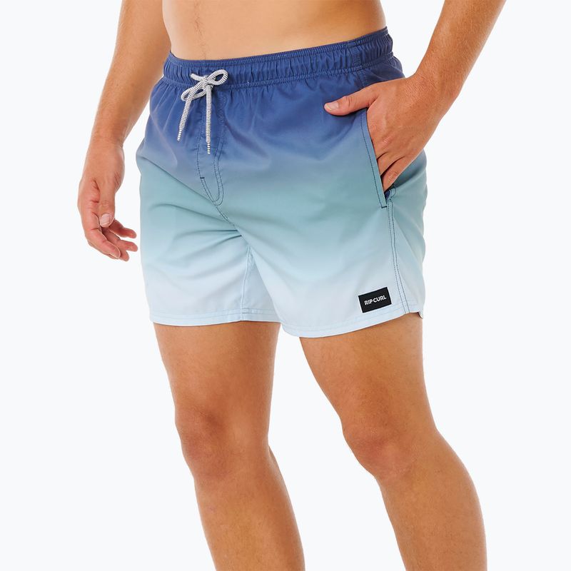 Pantaloni scurți de baie pentru bărbați Rip Curl Offset Fade Volley light navy 4