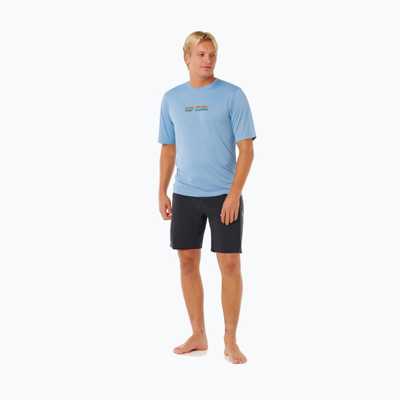 Tricou de înot pentru bărbați Rip Curl Icons Of Surflite Upf faded denim 2