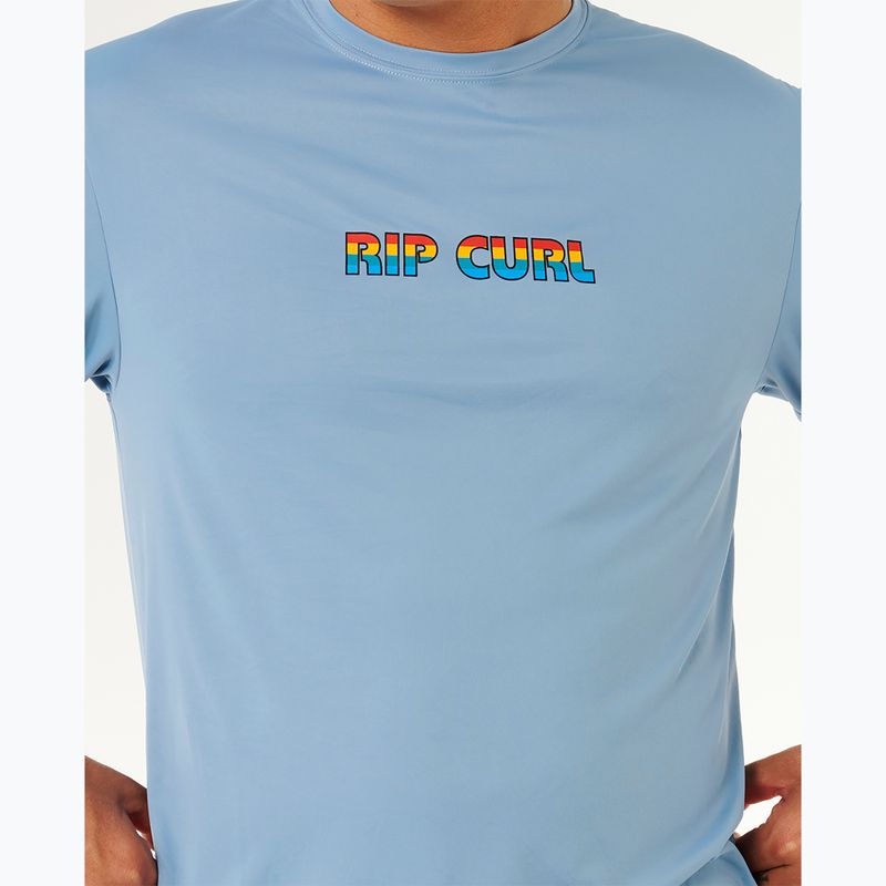 Tricou de înot pentru bărbați Rip Curl Icons Of Surflite Upf faded denim 6