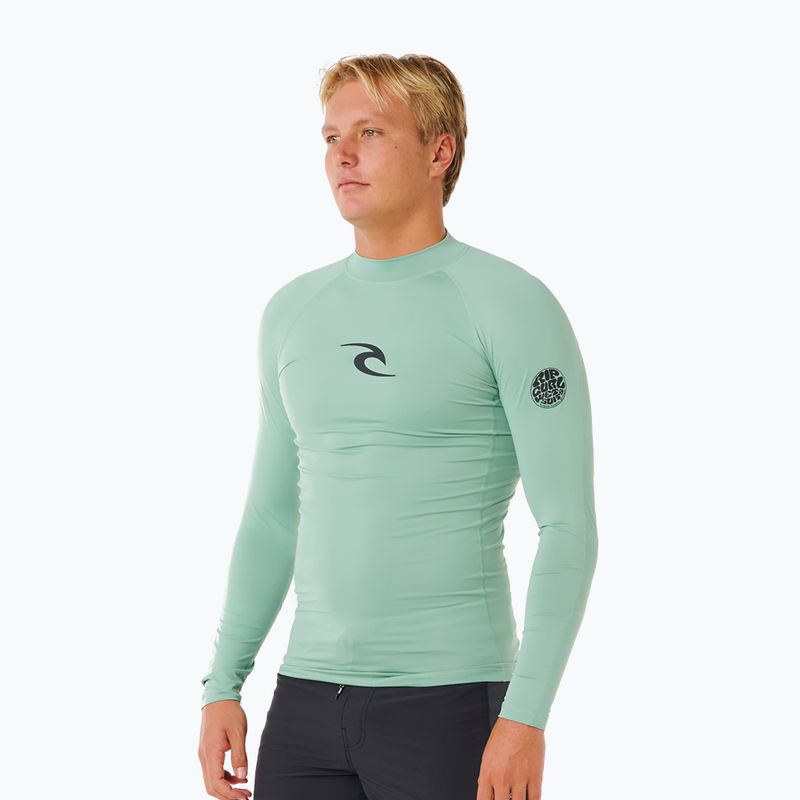 Bluză cu mânecă lungă pentru înot bărbați Rip Curl Waves Upf Perf aloe 4