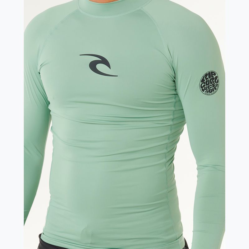 Bluză cu mânecă lungă pentru înot bărbați Rip Curl Waves Upf Perf aloe 6